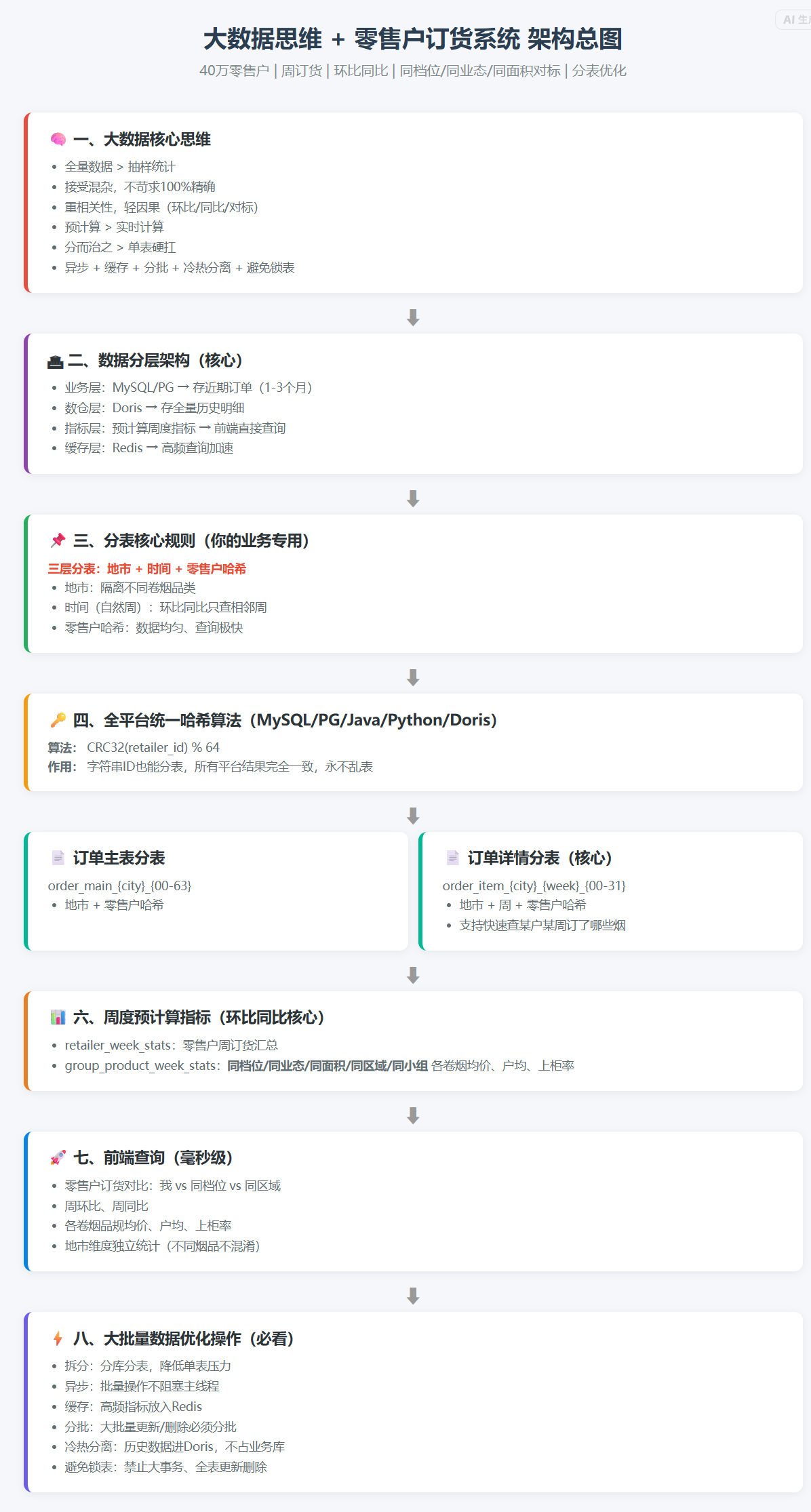 大数据分表实操教程